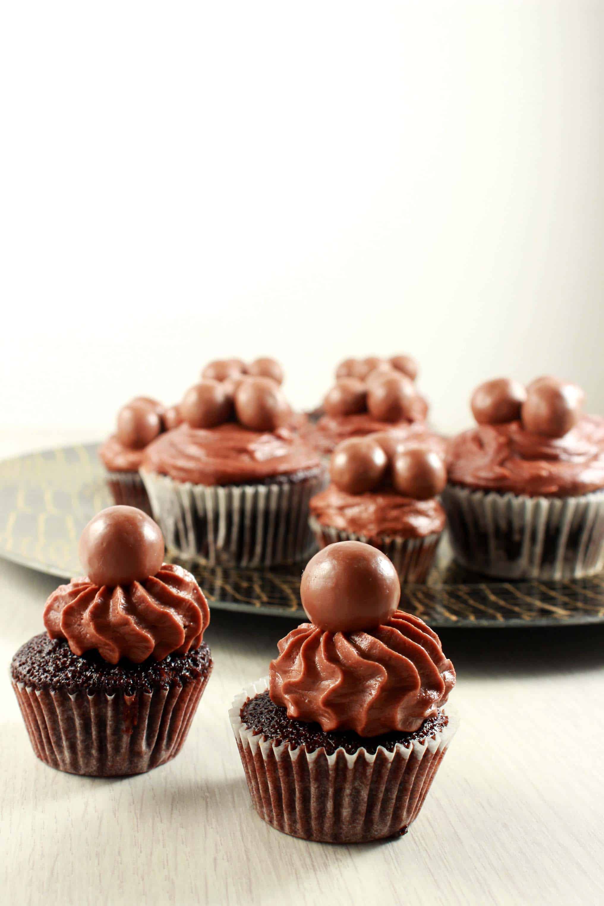 malteser cupcakes