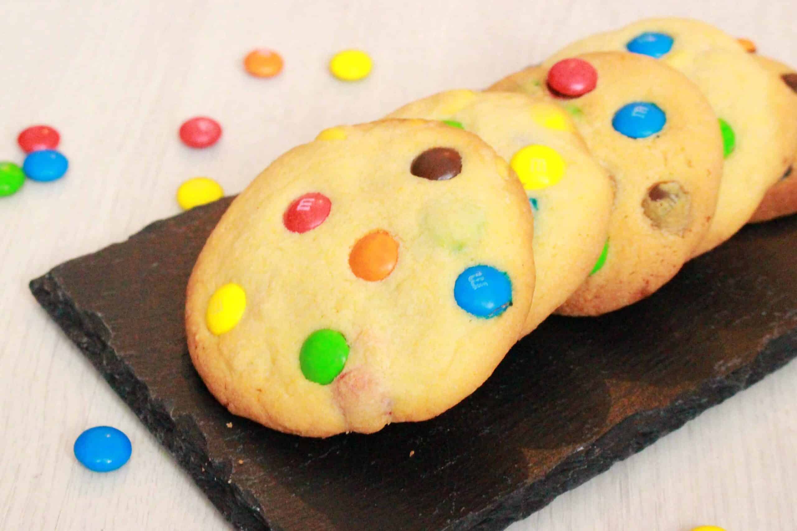 m&m koekjes