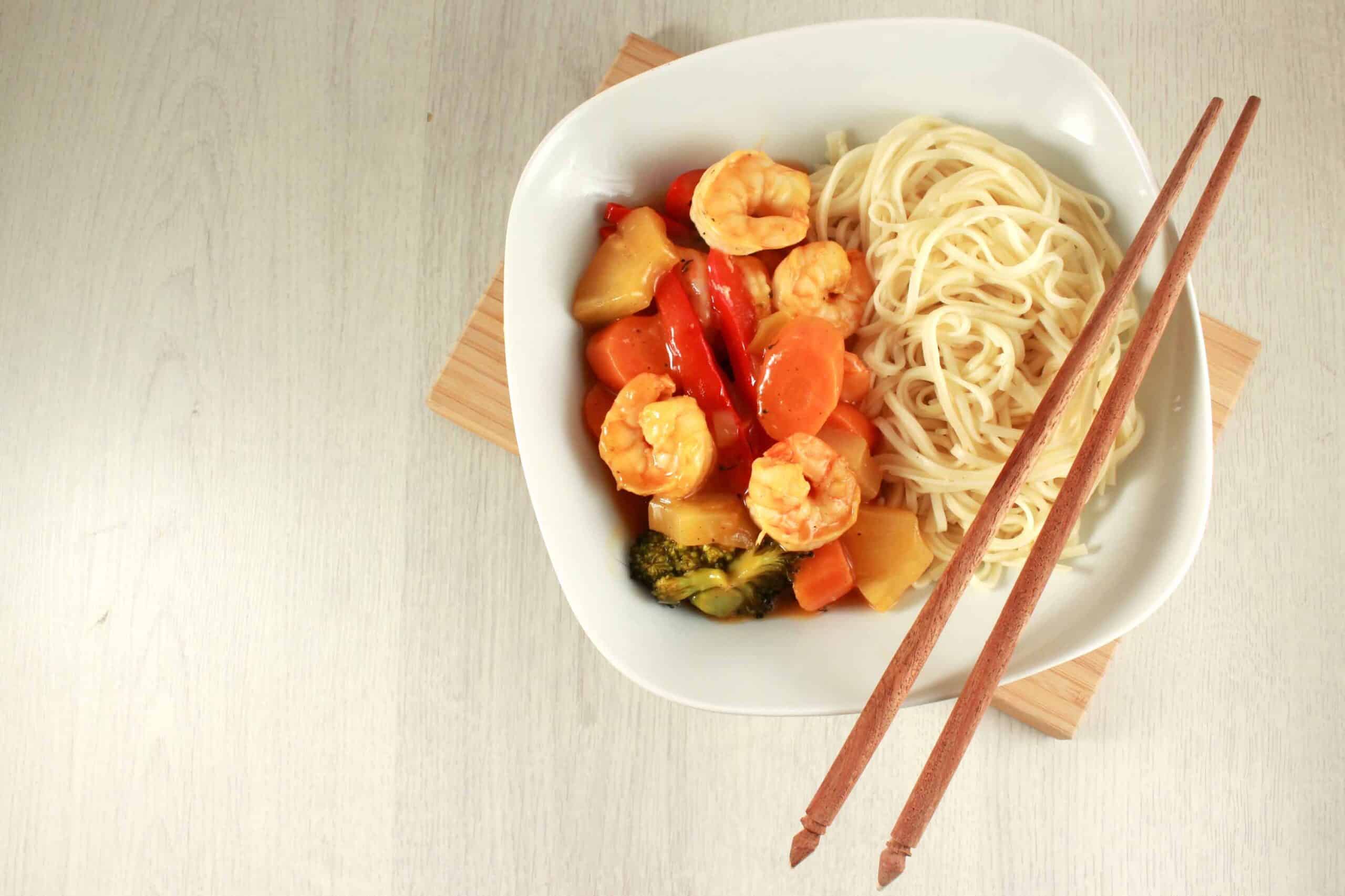 scampi's in zoetzure saus