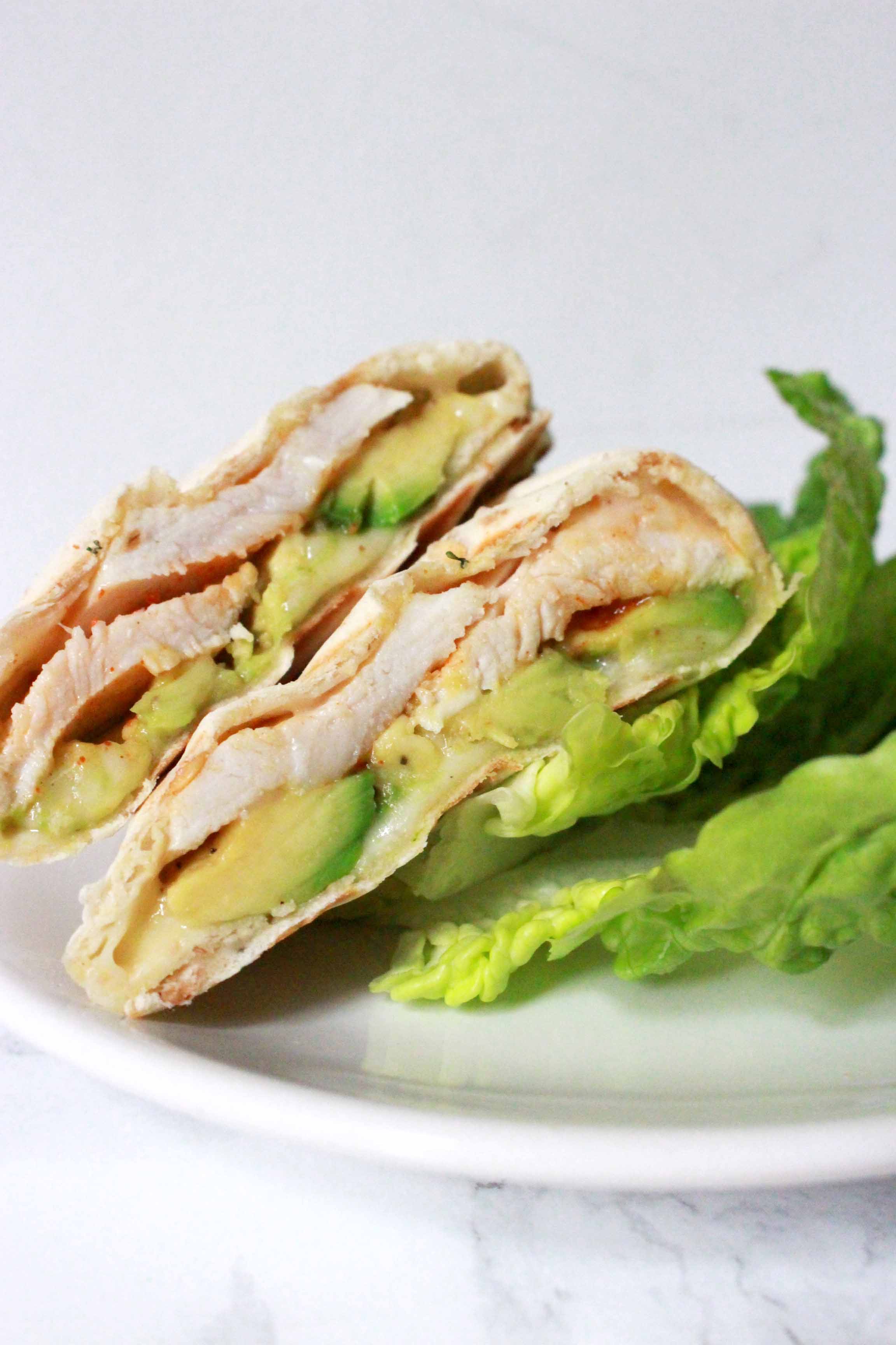 wrap met kip & avocado
