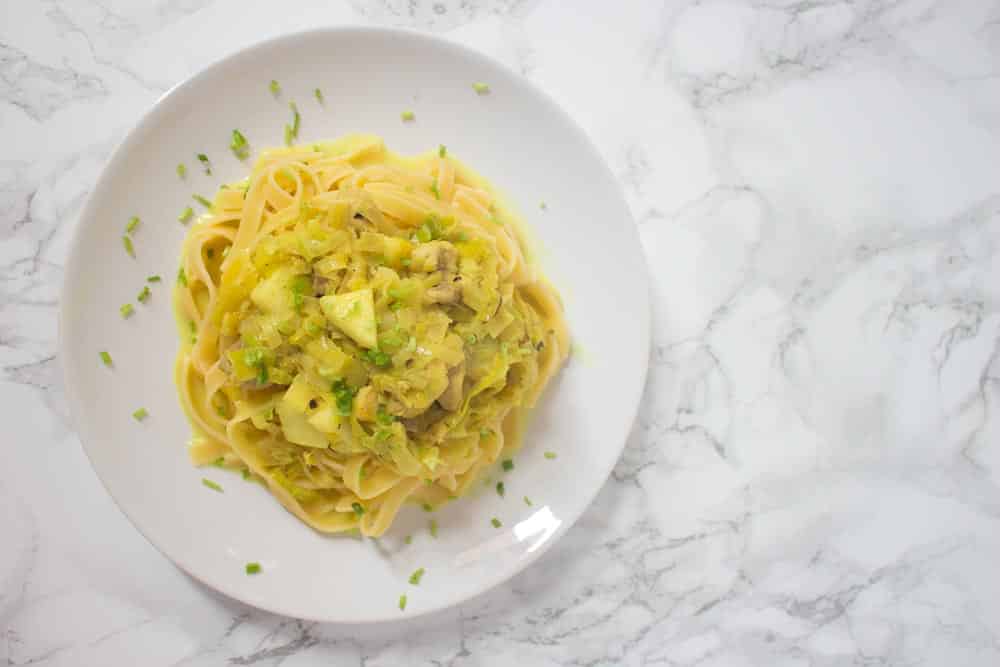 pasta met curry