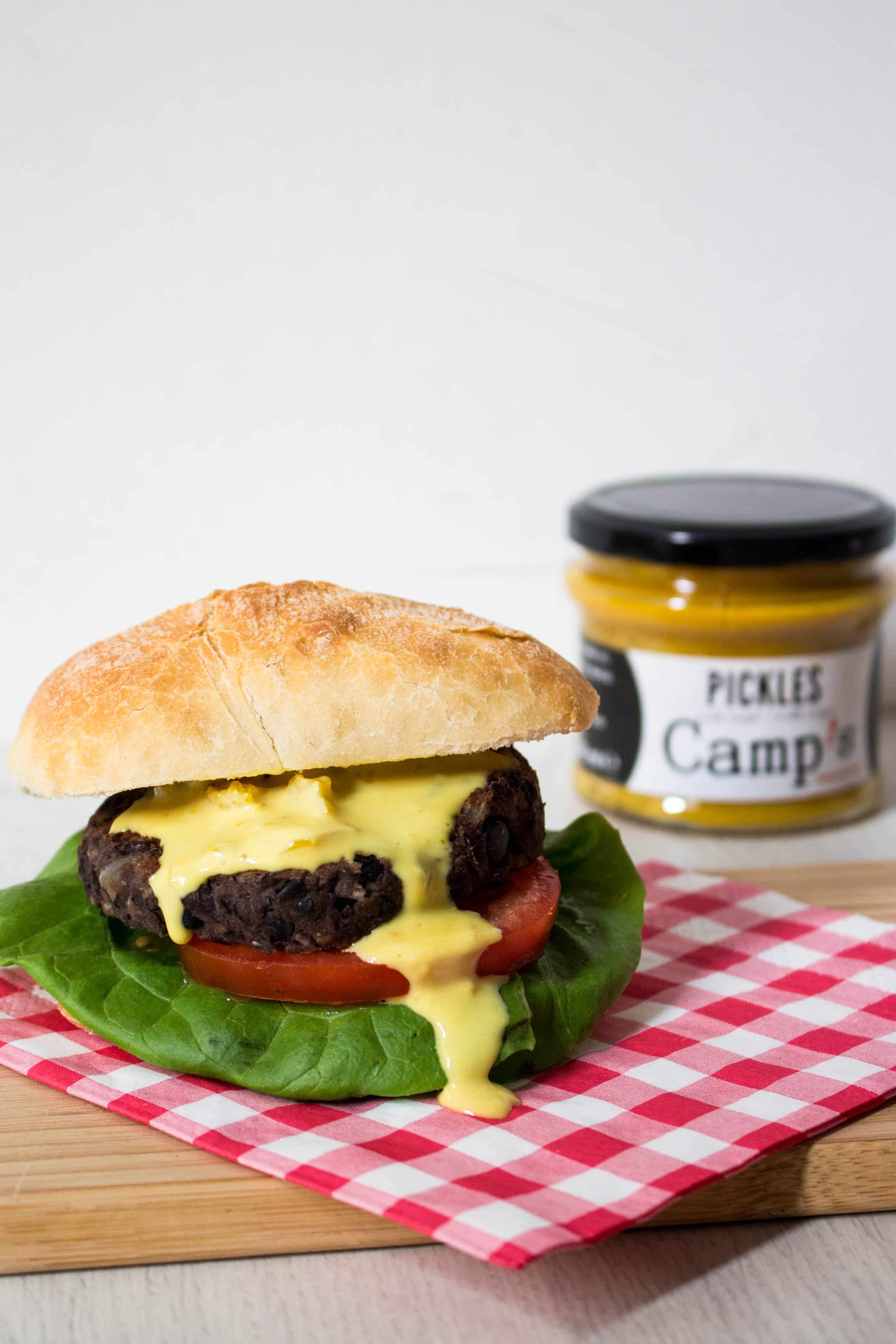 zwarte bonen burgers