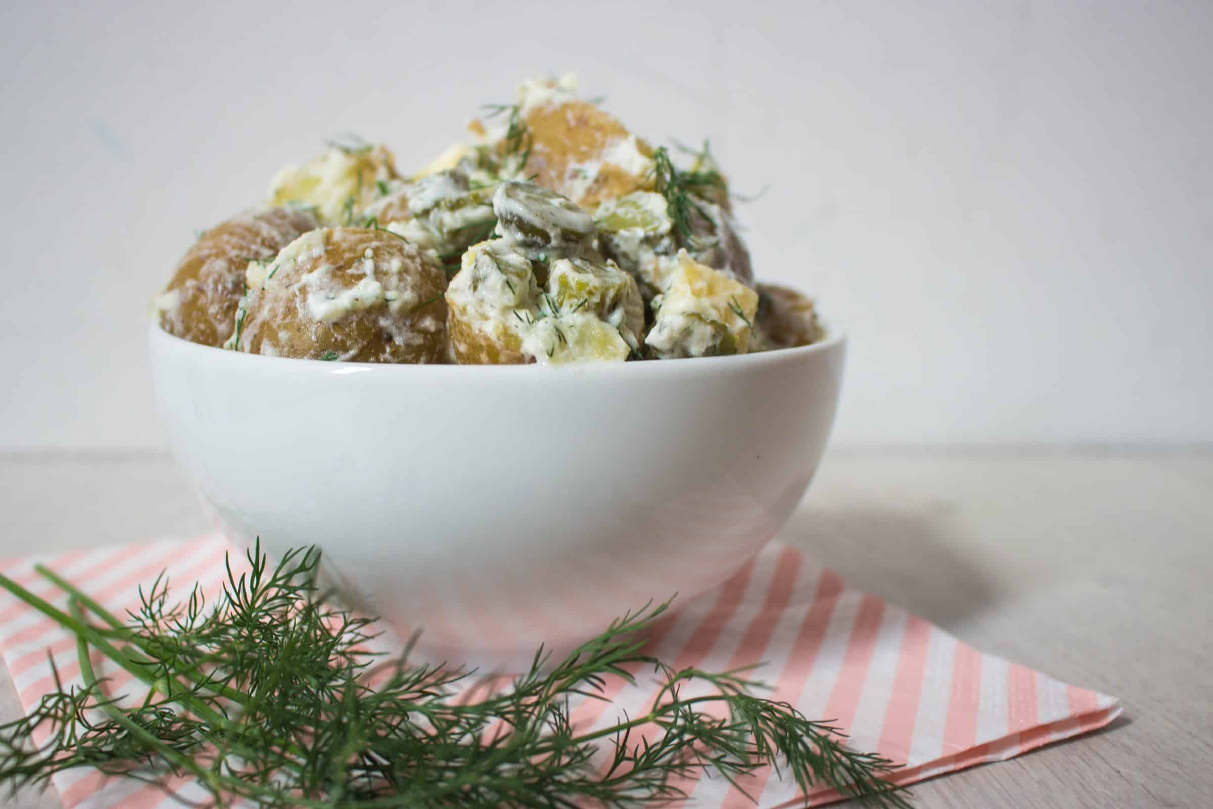 gezonde aardappelsalade