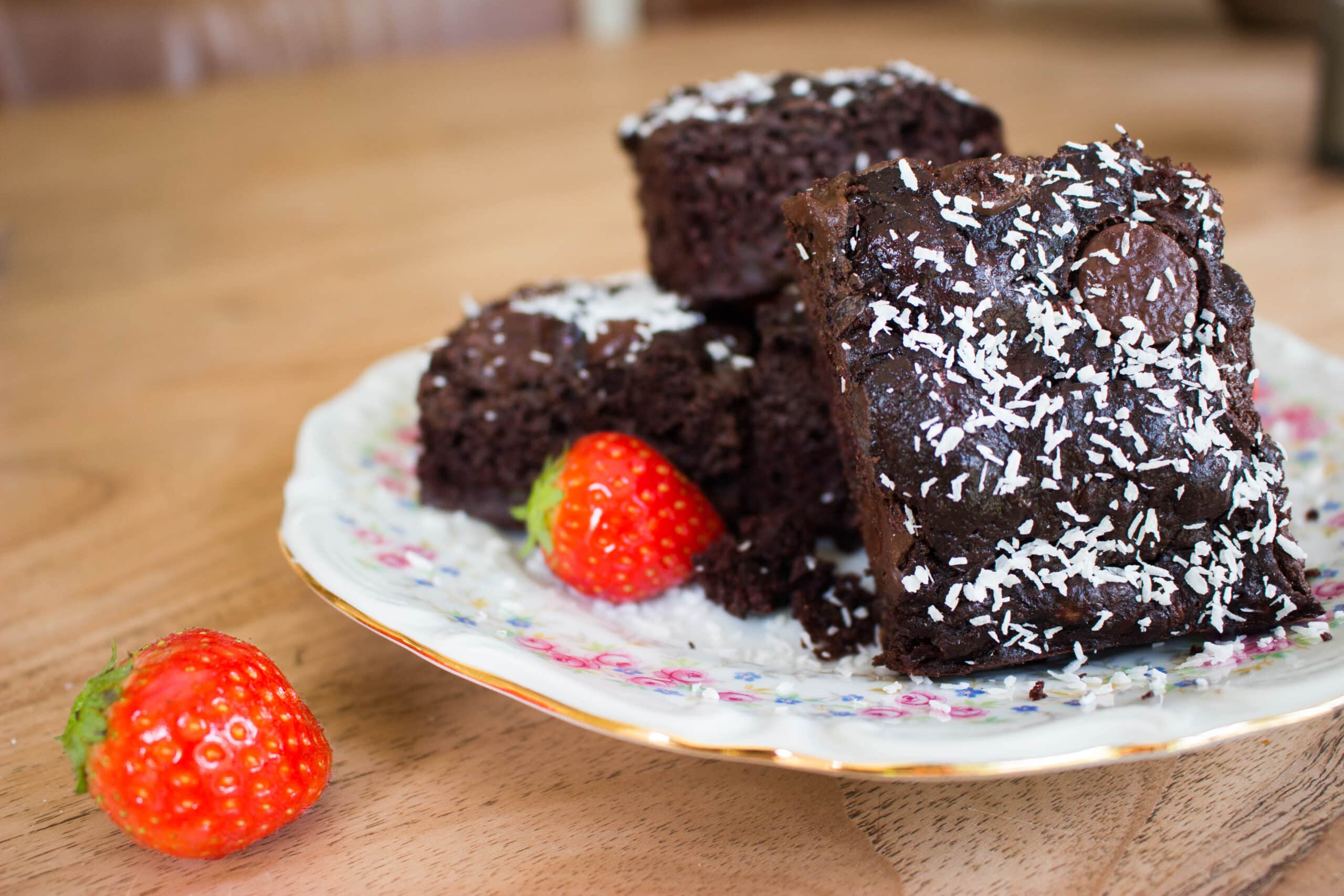 brownies met courgette