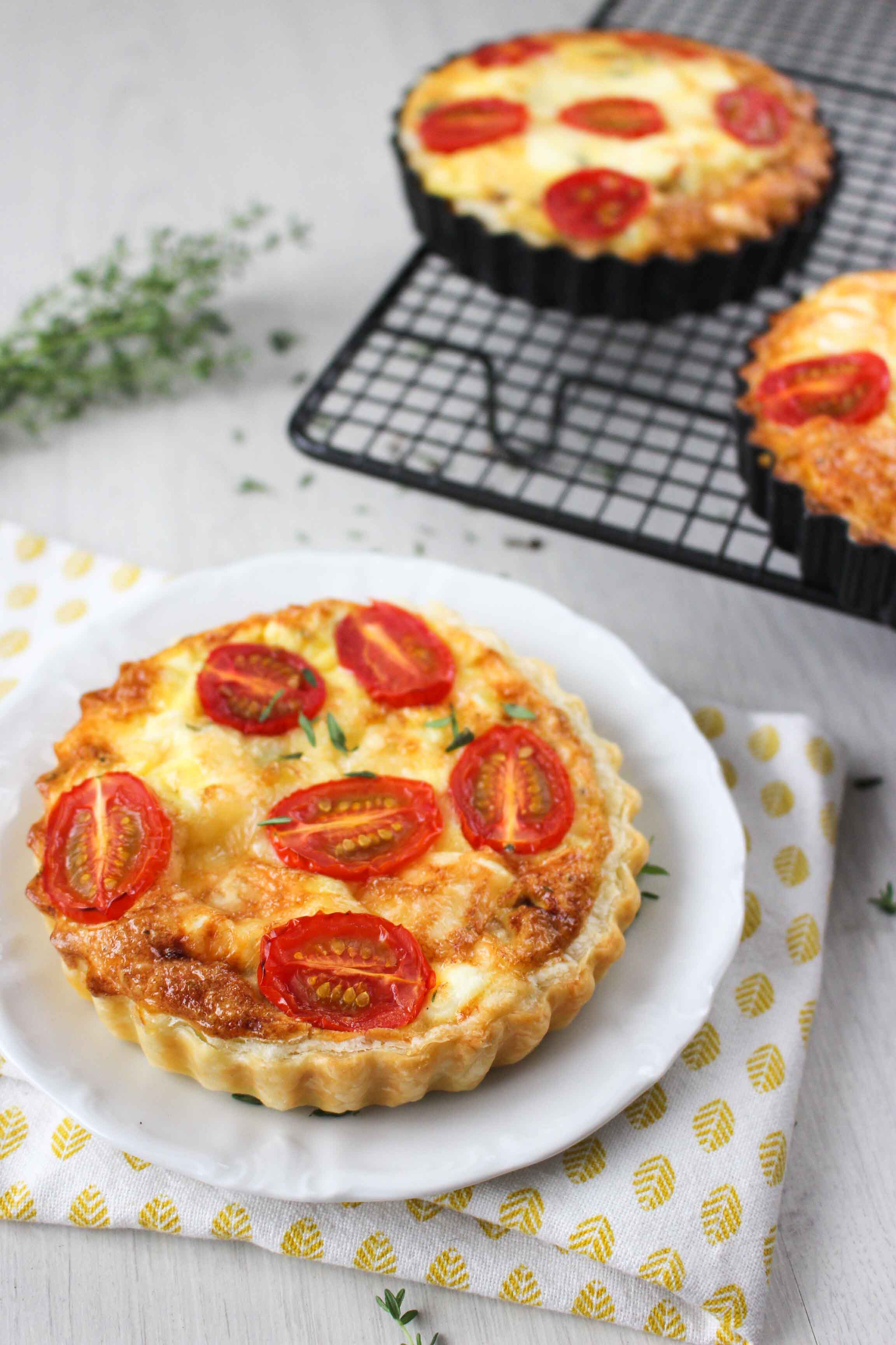 quiche met ricotta