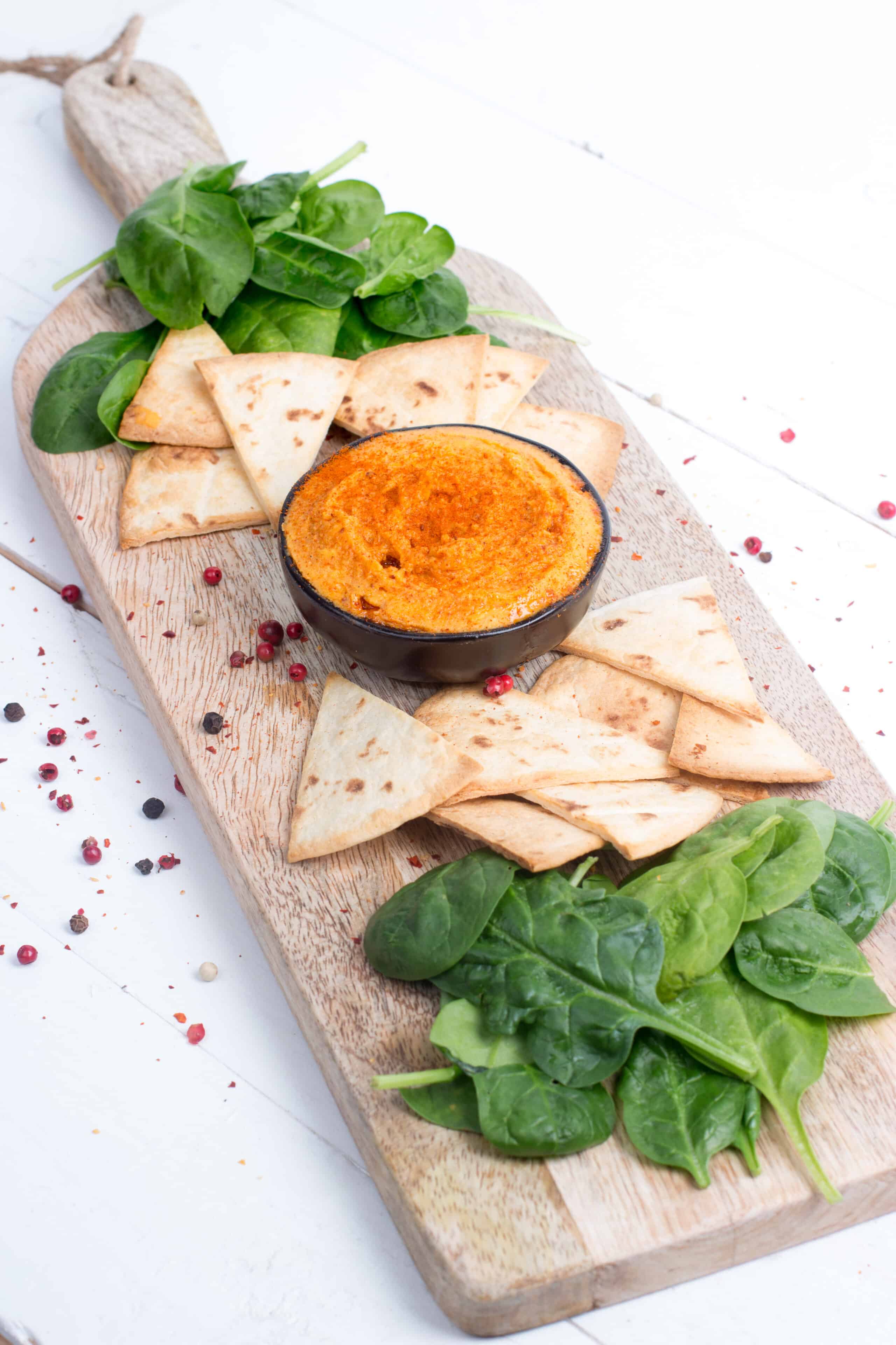 zoete aardappel dip