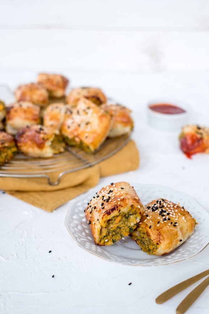 vegetarisch worstenbroodje