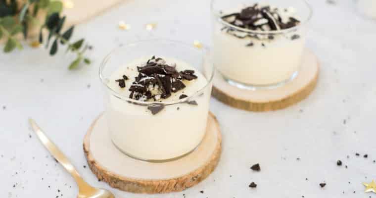 witte chocolademousse