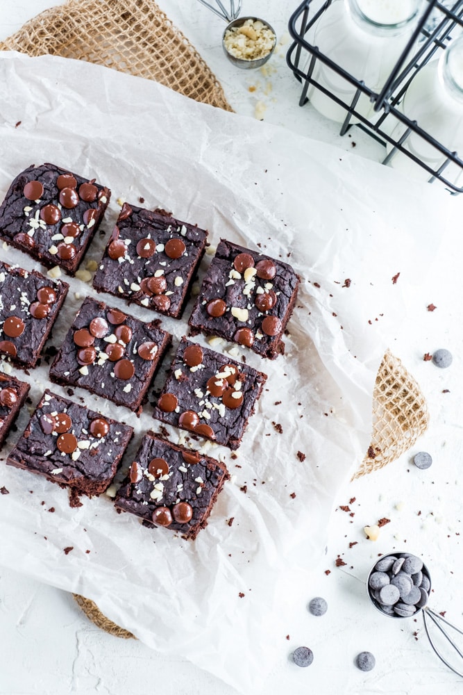 zwarte bonen brownies