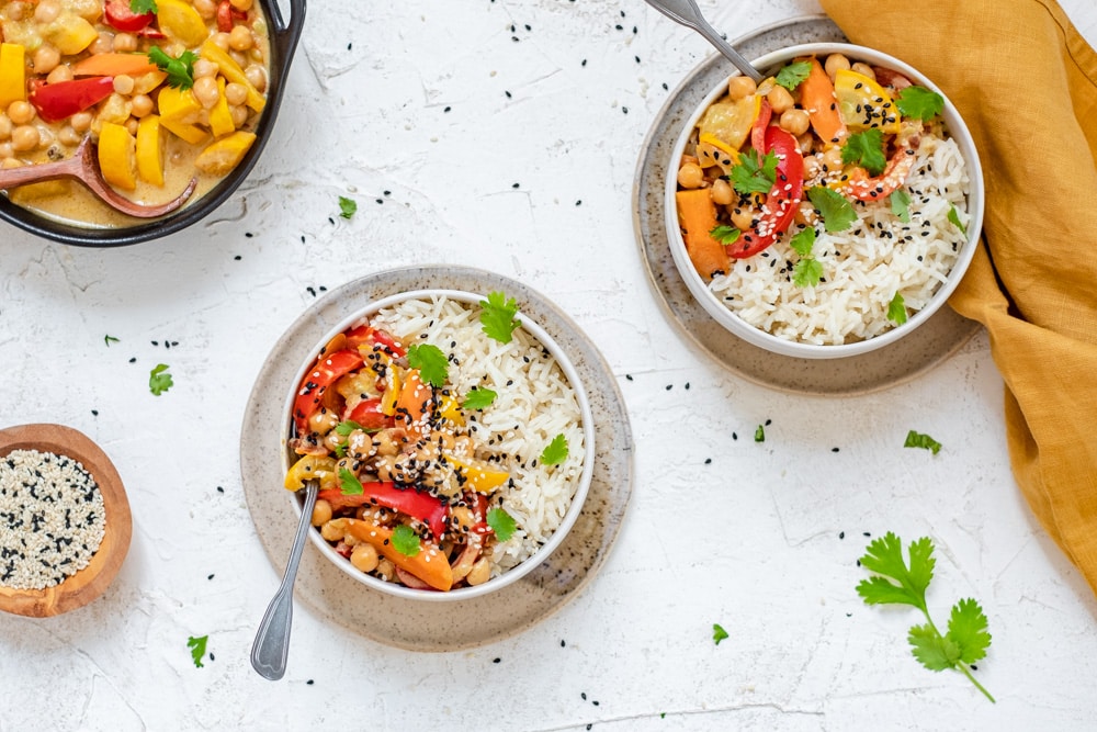 pinda veggie curry