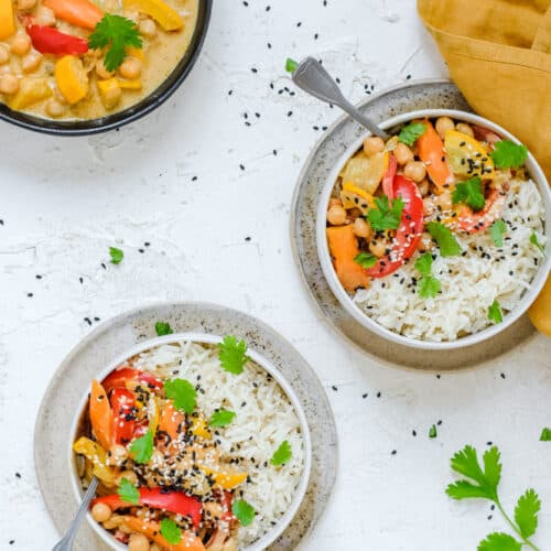 pinda veggie curry