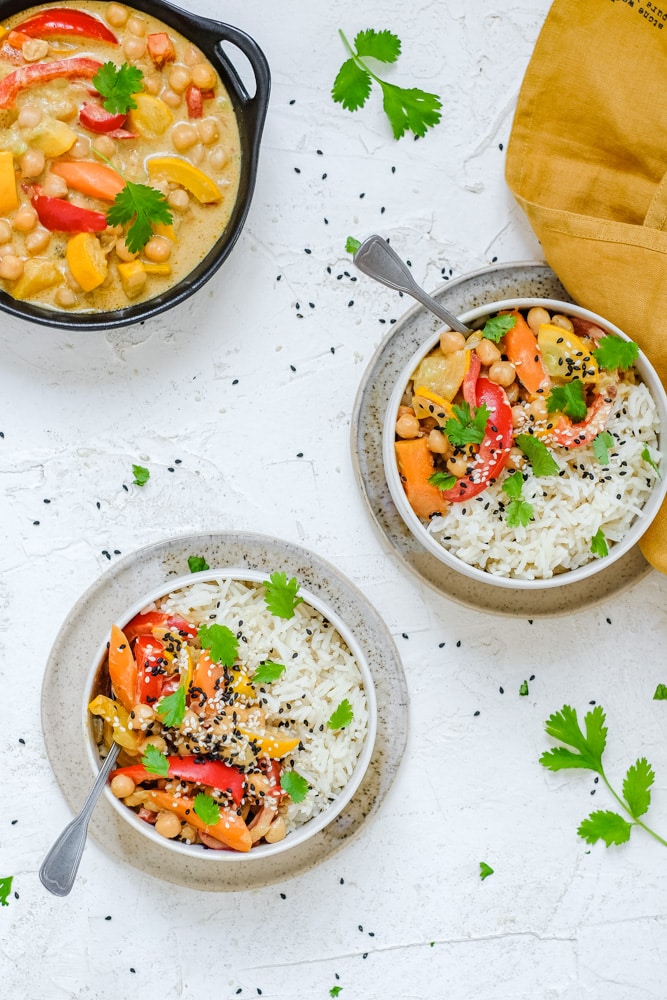 pinda veggie curry