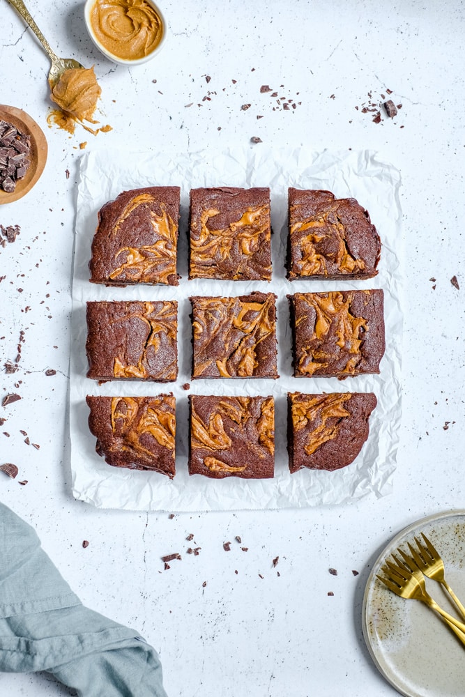pindakaas brownies