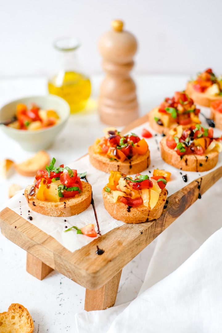 bruschetta met tomaat