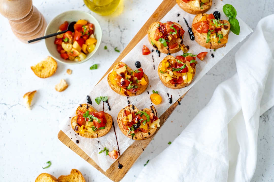 bruschetta met tomaat