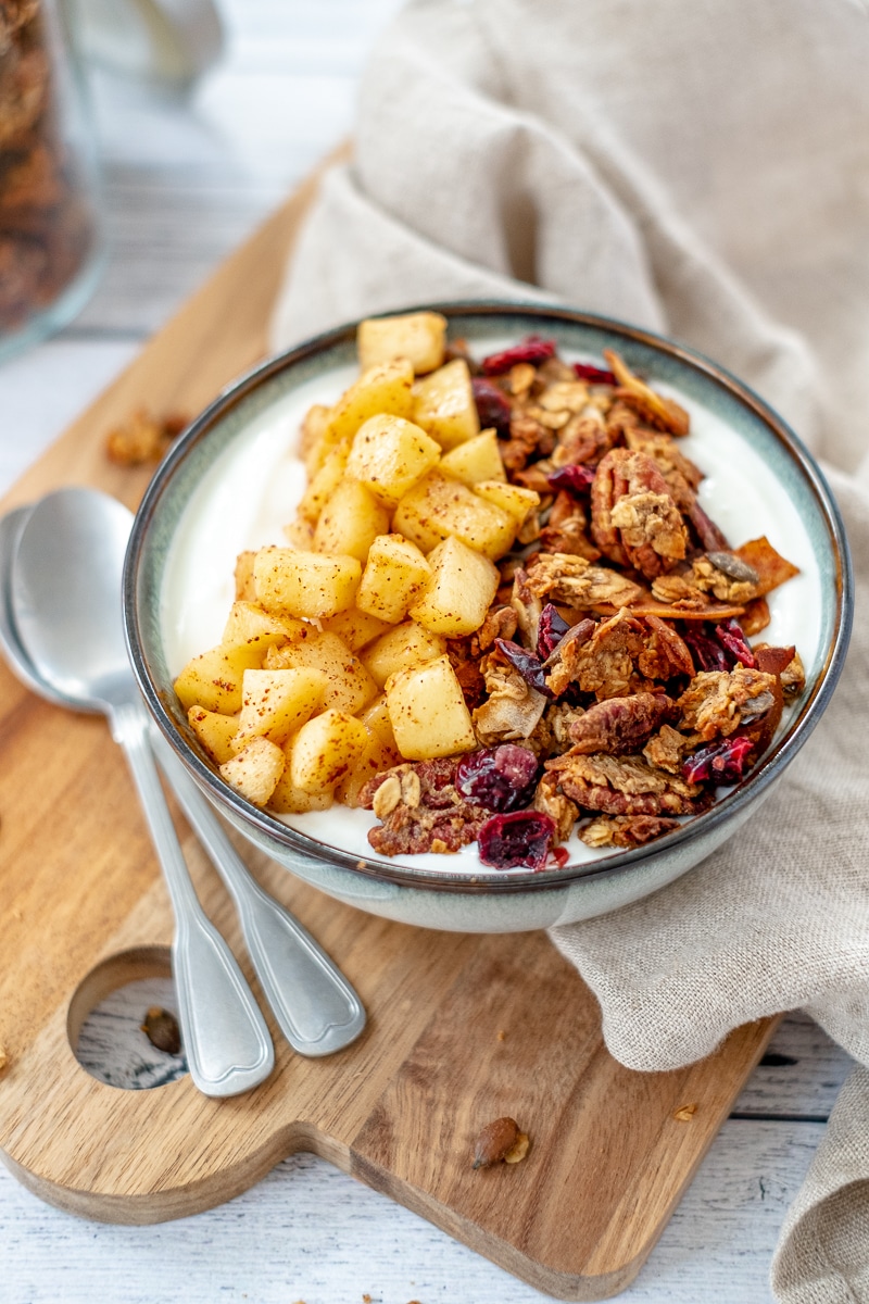 sugar free pumpkin spice granola