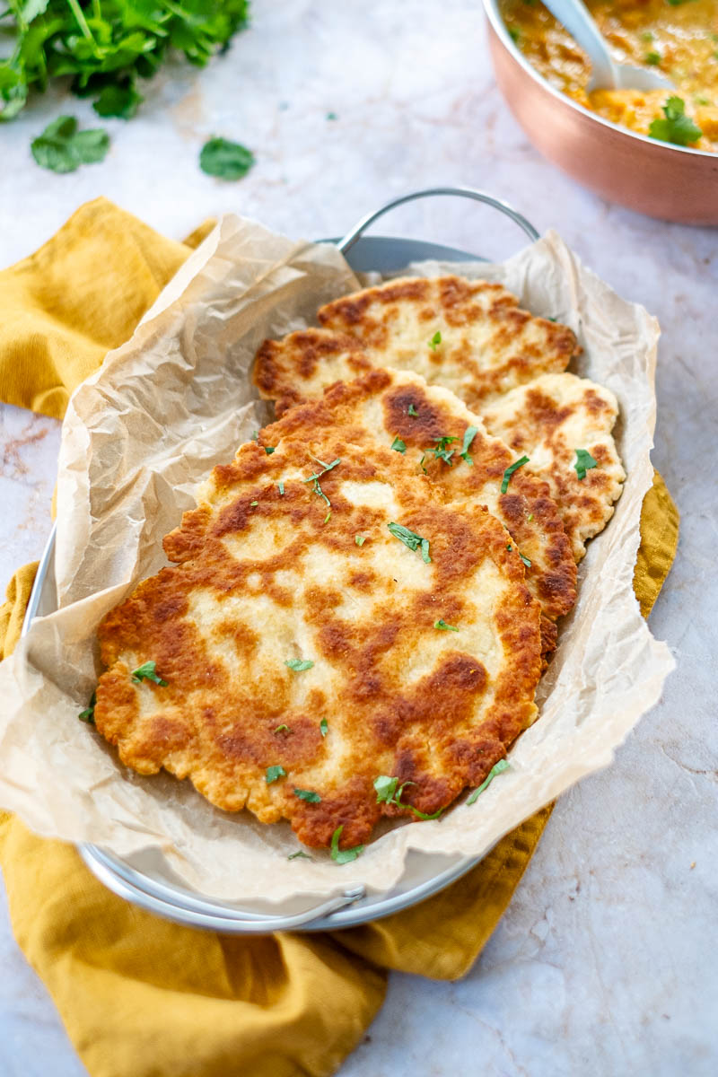 yogurt flatbread with no yeast