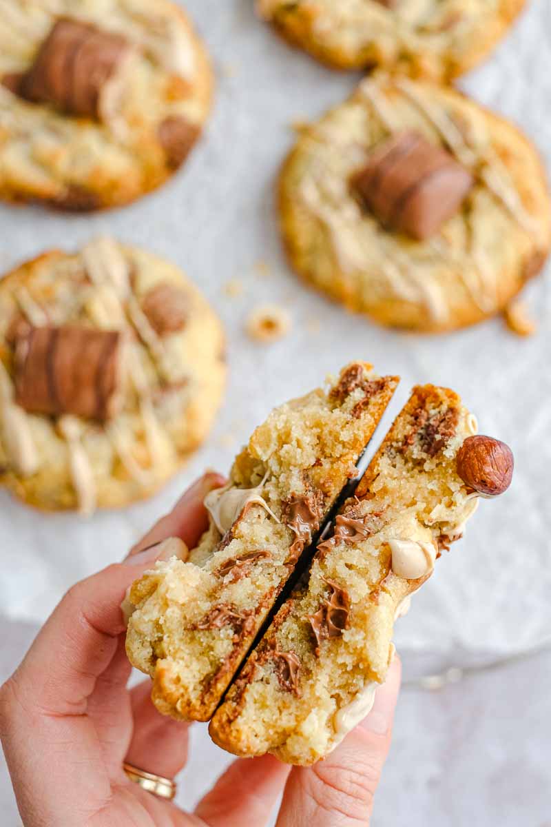 Dikke chocolate chip cookies