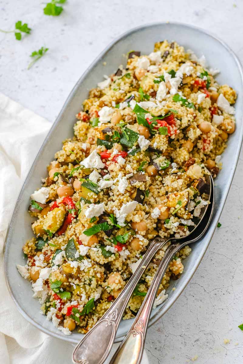 couscous met gegrilde groenten