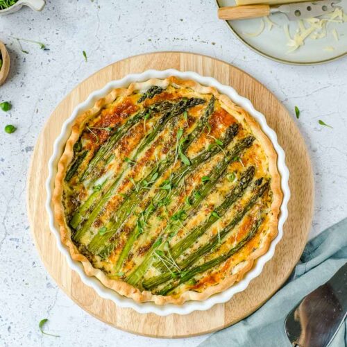 quiche met asperges