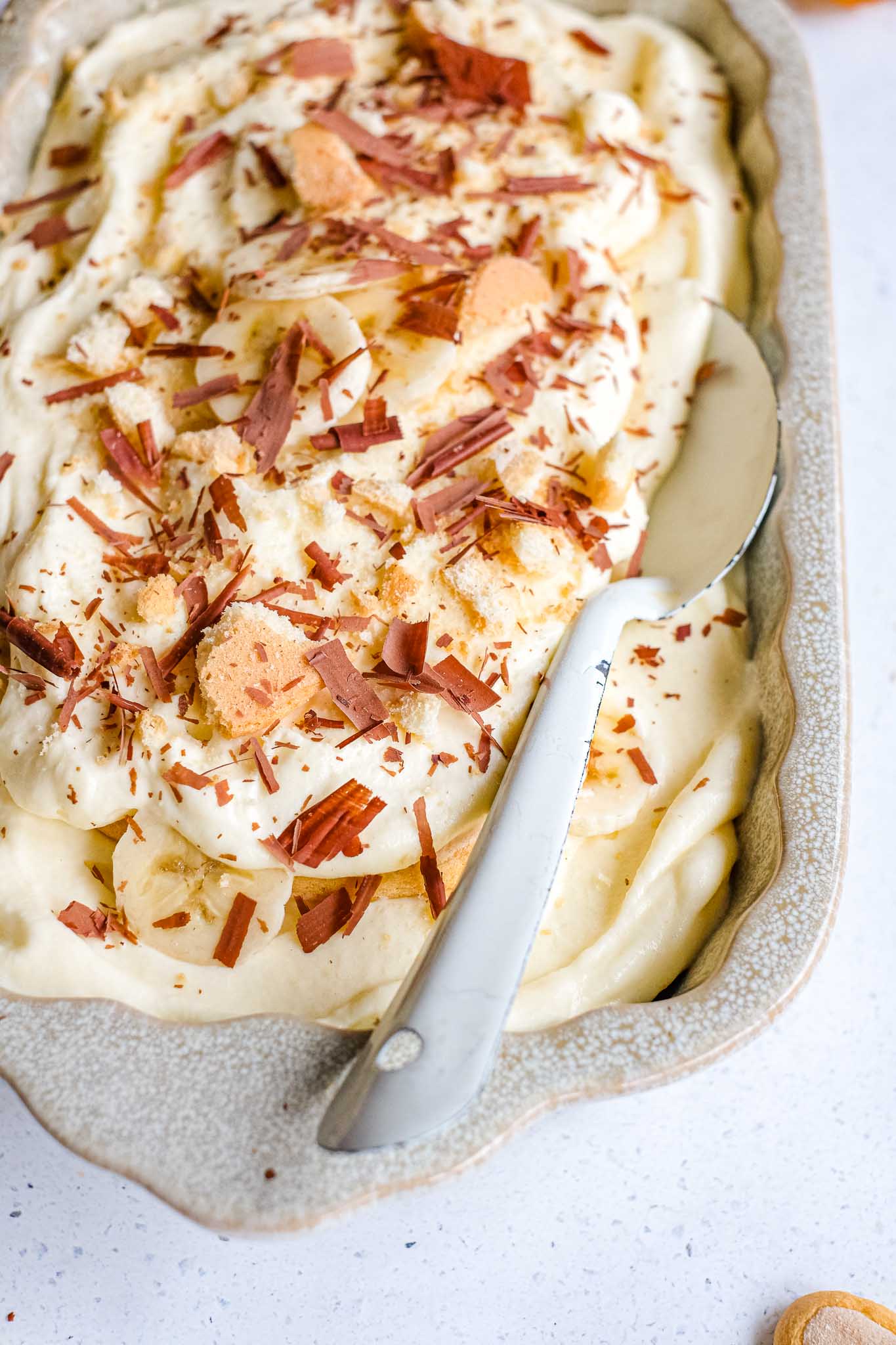 bananen pudding