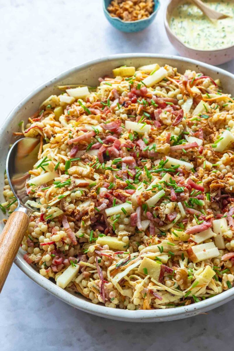 parelcouscous salade met spek-2
