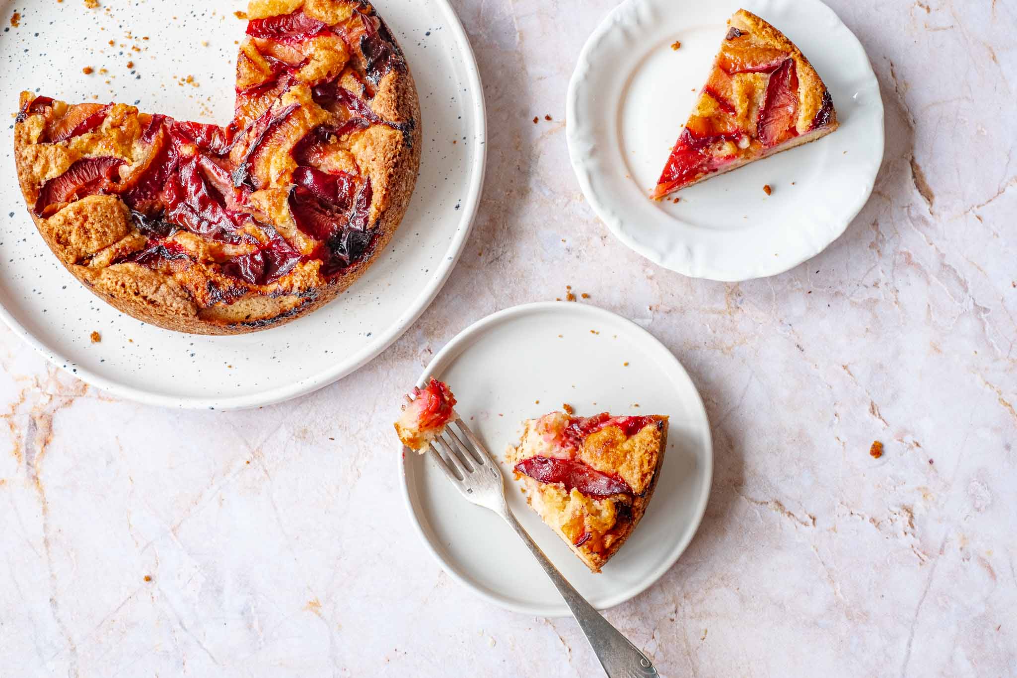 olive oil plum cake