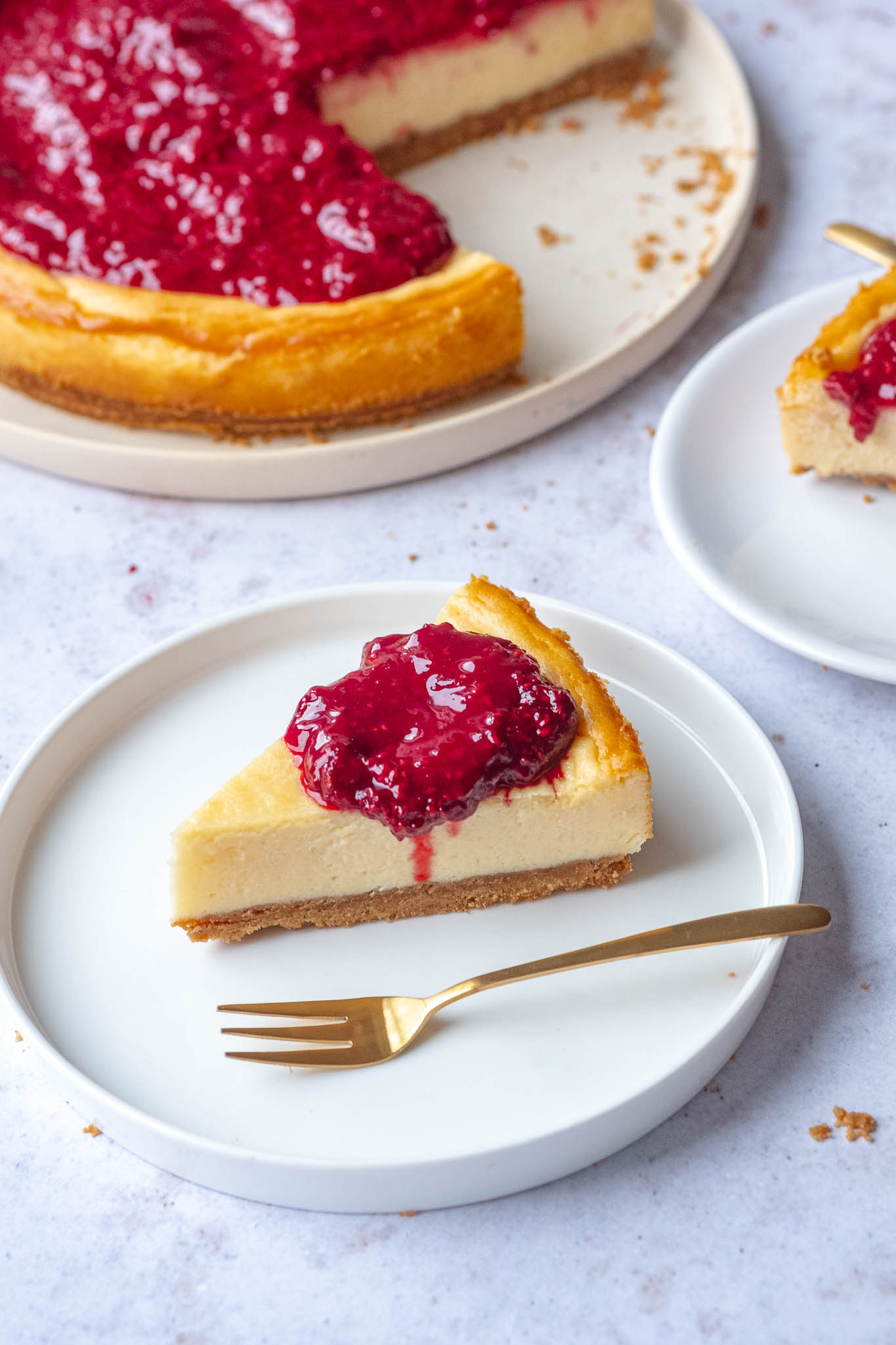 witte chocolade cheesecake