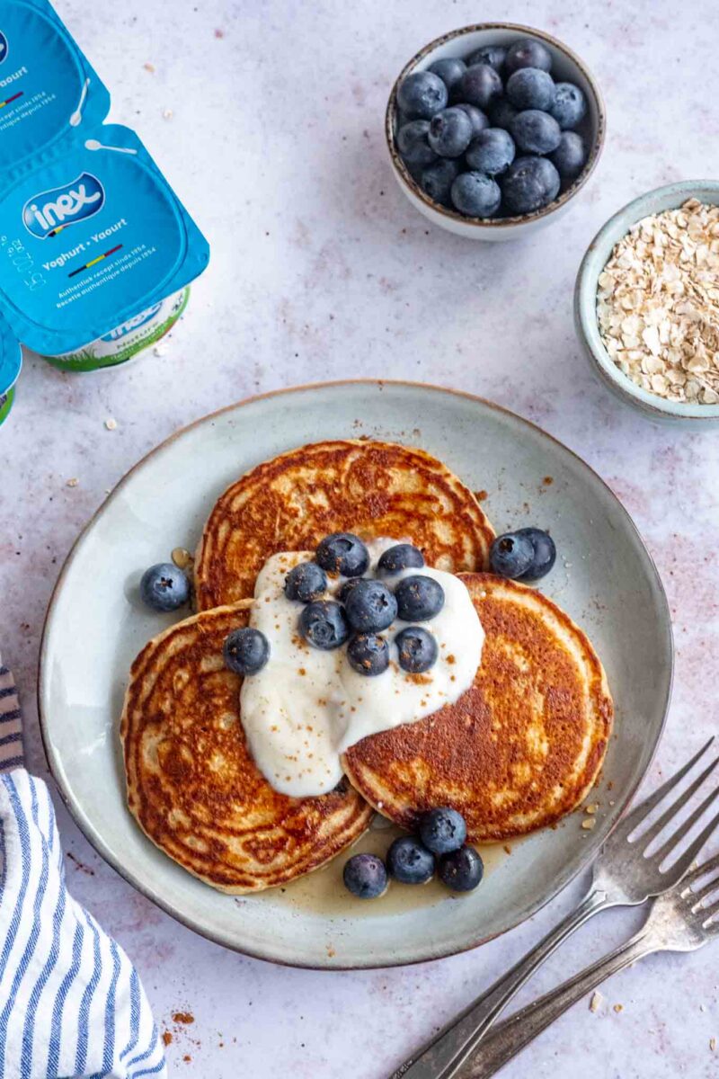 havermout pannenkoeken met yoghurt 5