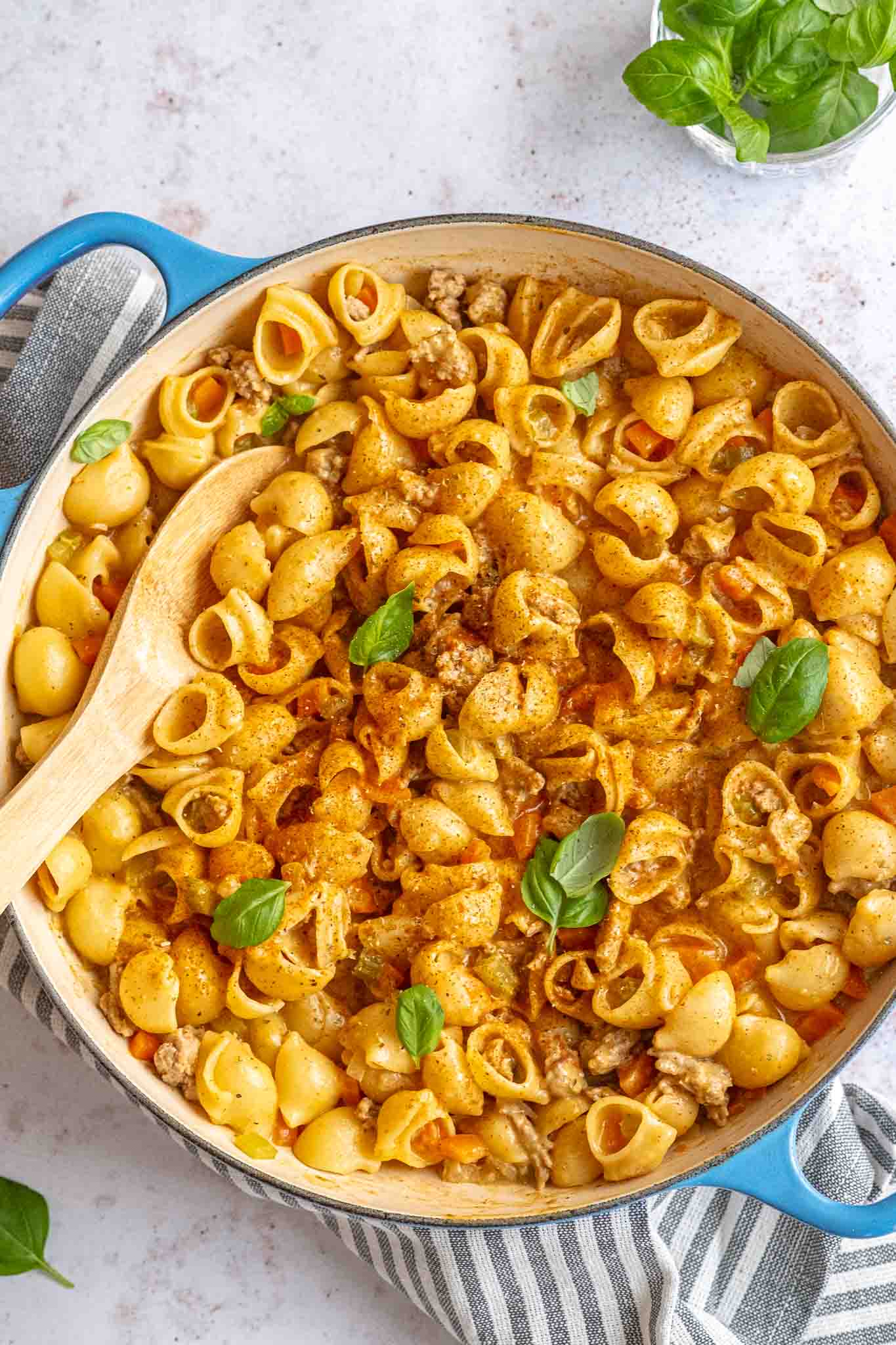 pasta met gehakt