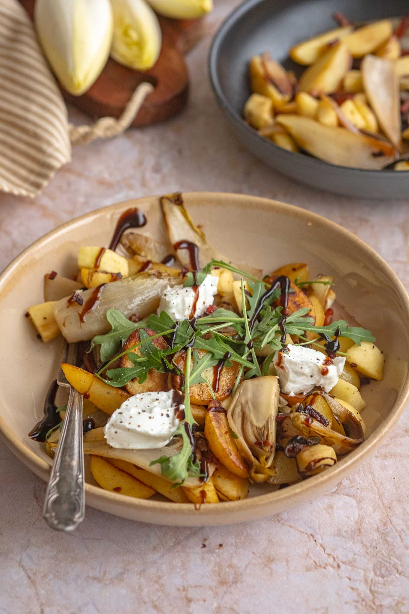 Belgian Endive stir-fry