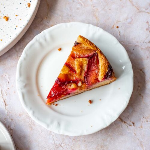plum cake recipe with almond-1